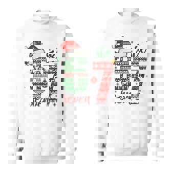 67 Six Seven 6 7 Meme Custome Couple Christmas Matching Sweatshirt - Thegiftio