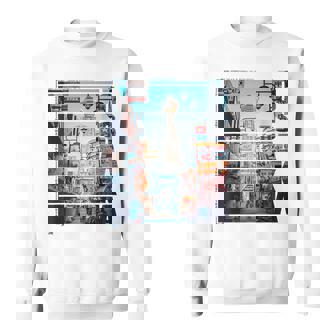 80年代 90年代 大阪 レトロな ヴェイパーウェイヴ 日本 グランジ、原宿 スウェットシャツ - Kawaiitshirt