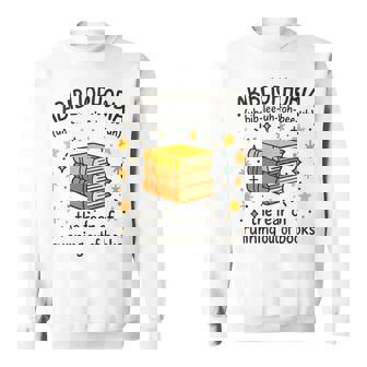 Abibliophobia Book Lovers Graphic Sweatshirt Unisex | Mazezy