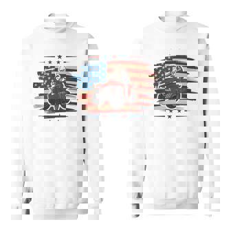 American Quad Driver Quad Bike 4 Wheeler ATV Tank Top Sweatshirt Unisex | Mazezy