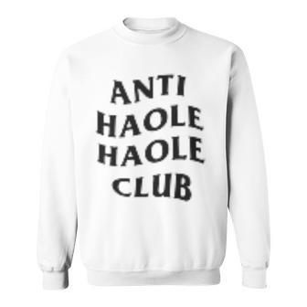 Anti Haole Haole Club Tri-Blend Sweatshirt - Thegiftio UK