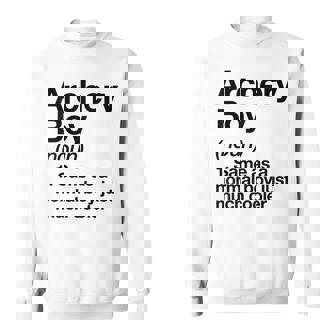 Archery Boy Definition Sports Sweatshirt Unisex | Mazezy