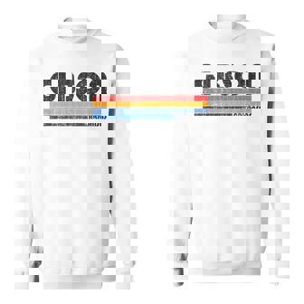 Arの故郷の誇りをこのレトロな70年代80年代でギブソンに見せましょう スウェットシャツ - Kawaiitshirt