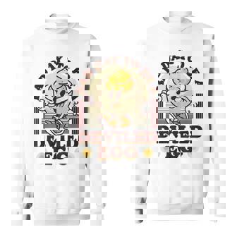 Bad Day To Be a Deviled Egg Thanksgiving Eggs Dinner Sweatshirt Unisex | Mazezy