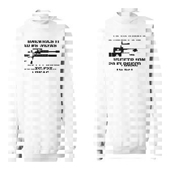 Bad News スナイパーライフル アーミー ジョーク ミリタリー ユーモア スウェットシャツ - Kawaiitshirt
