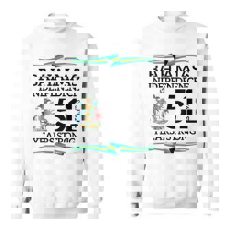 Bahamas Independence Day Bahamas 51th Celebration Sweatshirt Unisex | Mazezy