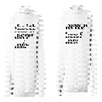 Bass Is The Bacon Of Music Musician Bass Guitar Sweatshirt Unisex | Mazezy