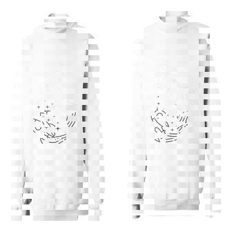 Believe In Santa Claus Yin Yang Holiday Magic Christmas Sweatshirt | Mazezy