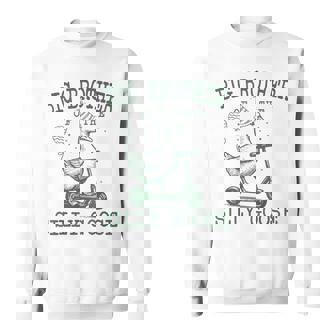 Big Brother Of The Silly Goose First Birthday Family Sweatshirt - Monsterry