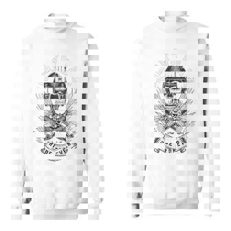 Born To Race Ride Forever スカルバイカーデザイン スウェットシャツ - Kawaiitshirt