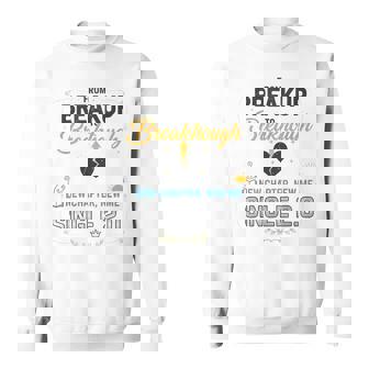 From Breakup To Breakthrough New Chapter New Me Single 20 Sweatshirt Unisex | Mazezy