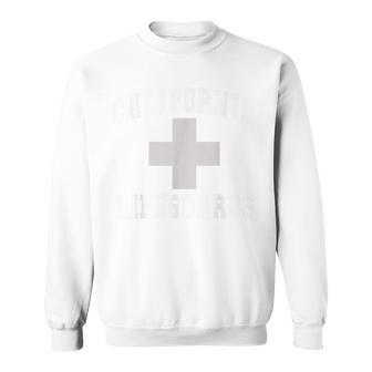 California Lifeguards Beach Rescuer Trip Dad Swim Boys Sweatshirt Unisex | Mazezy