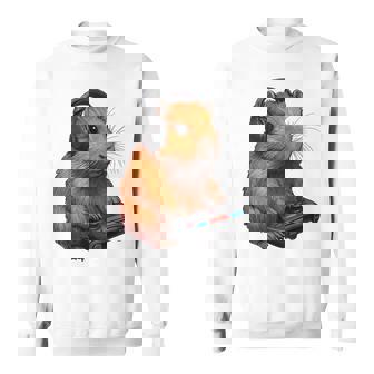 Capybara Gamer Gaming Game Graphic Sweatshirt | Seseable UK