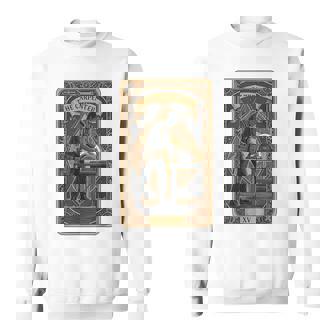 Carpenter Tarot Card Carpenter Handyman Woodworking Sweatshirt Unisex | Mazezy