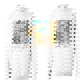 Chania Greece Traveling Trip Brushstroke Souvenir Vacation Sweatshirt Unisex | Mazezy