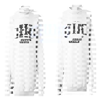 Chino CA J05 Vintage Athletic Blue Tank Top Sweatshirt Unisex | Mazezy