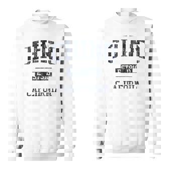 Chino CA JN4 Vintage Athletic Blue Tank Top Sweatshirt Unisex | Mazezy