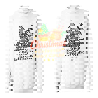 Christmas Calories Don’T Count Retro Xmas Baking Tri-Blend Sweatshirt | Seseable CA