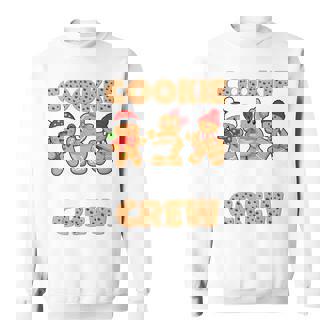 Christmas Cookie Baking Crew Gingerbread Cookie Lover Pajama Sweatshirt | Seseable CA