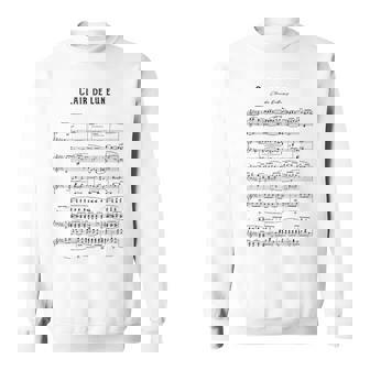 Clair De Lune クロード・ドビュッシー スウェットシャツ - Kawaiitshirt