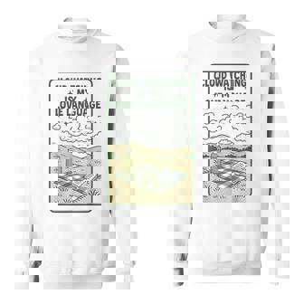 Cloud Watching Cottagecore Aesthetic Nature Lover Sweatshirt Unisex | Mazezy