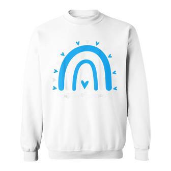 Concientizaciónobre El Autismo Arco Iris En Abril Usamos Azul Autismo Niño Camisa de entrenamiento - Regaloses