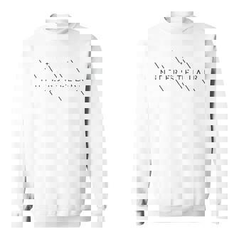 Cosmicpace Minimalist Interstellar スウェットシャツ - Kawaiitshirt