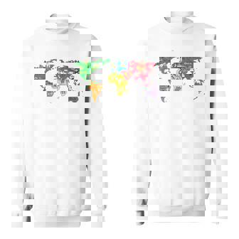 Countries Flags Boys World Maps Kids World Maps Kids Sweatshirt Unisex | Mazezy