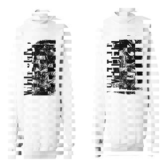 Cowboy Whittling Wood Dark Western Art Outfit Premium Sweatshirt Unisex | Mazezy