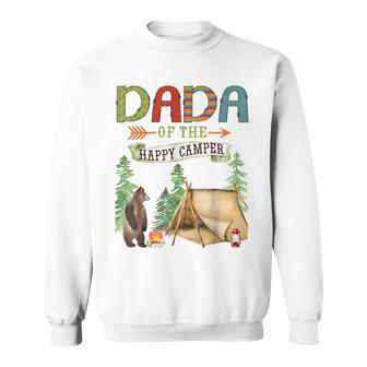 Dada Of The Happy Camper First Birthday Camping Sweatshirt | Seseable UK