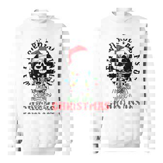 Dead Inside Christmas Shirt Skeleton Holiday Mood Tank Top Sweatshirt Unisex | Mazezy