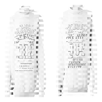 Delaware Surf Fishing 302 Area Code Cape Henlopen Sweatshirt Unisex | Mazezy