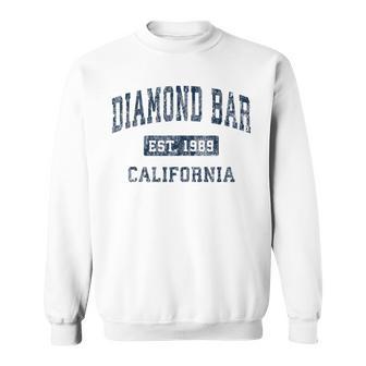 Diamond Bar California CA Vintage Established Sports Tank Top Sweatshirt Unisex | Mazezy