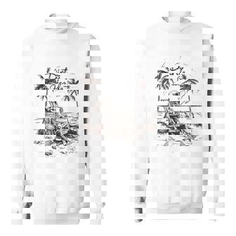 Dirty Heads Skeleton Sunset Beach Vibes Aesthetic Sweatshirt | Seseable FR