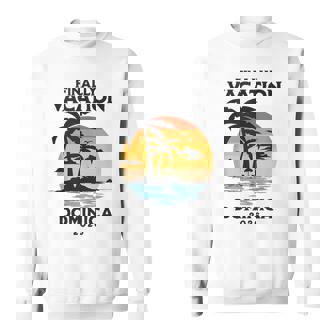 Dominica Vacation 2026 Outfit Caribbean Island Tank Top Sweatshirt Unisex | Mazezy