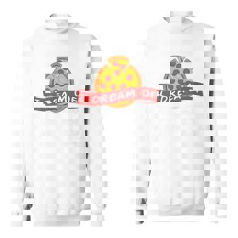 I Dream Of Roller Derby And Pizza Shirt Roller Derby Players Premium Sweatshirt Unisex | Mazezy