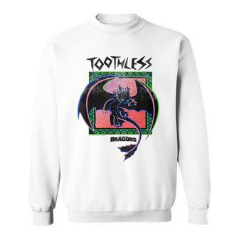 Dreamworks Dragons Toothless Neon Sweatshirt - Thegiftio UK