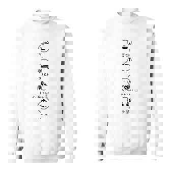 Eatleep 韓国ドラマリピート、ハングル-K-ドラマ スウェットシャツ - Kawaiitshirt