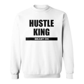 Entrenamiento De Musculación Hustle King Fitness Motivation Gym In Mangas Camisa de entrenamiento - Regaloses
