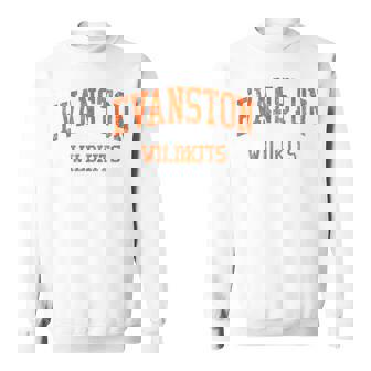 Evanston High School HS Evanston IL Vintage Sports Sweatshirt Unisex | Mazezy