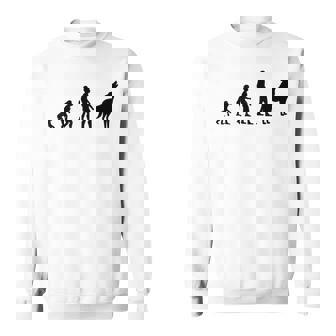 Evolution Loup Homme Humour Loups Idée Cadeau Drôle Sweater e - Cadeauxyz