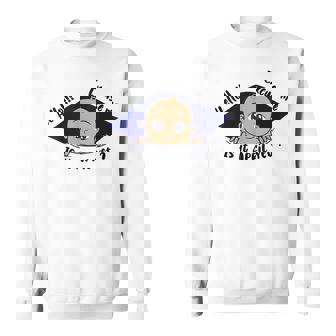 Excuse Me Is It April Yet Pregnancy Baby Announcement Sweatshirt - Thegiftio