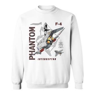 F-4 Phantom Ii ジェットグラフィック スウェットシャツ - Kawaiitshirt