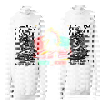 F40 イタリア スー 黒馬 スウェットシャツ - Kawaiitshirt