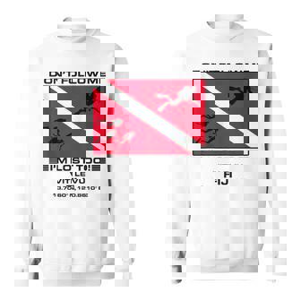 Fiji Viti Levu Scuba Diver Down Flag Scuba Diving Tank Top Sweatshirt Unisex | Mazezy