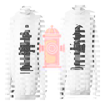Fire Hydrant Firefighter Hose Cool Firefighter Sweatshirt Unisex | Mazezy