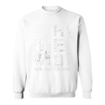 On Friday We Wear Red Friday Military Support Troops Us Flag Sweatshirt - Thegiftio UK