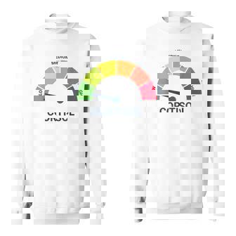 Low Cortisol Levels V Meme Sweatshirt | Mazezy