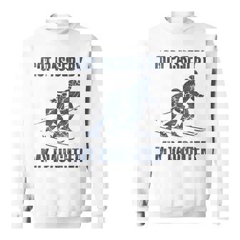 Skiing Got Passed By My Daughter Family Ski Trip Sweatshirt | Mazezy