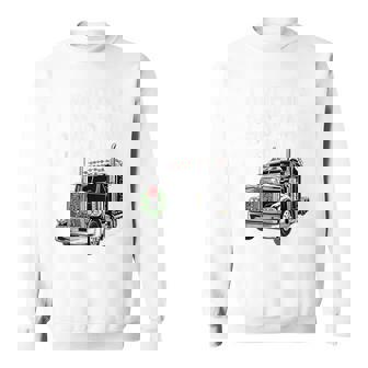 Trucker I Drop Big Christmas Loads Truck Driver Lover Sweatshirt | Mazezy